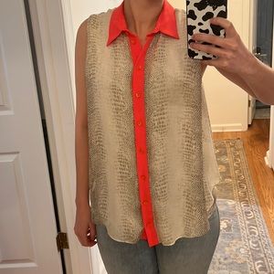 Parker Silk Blouse Size XS